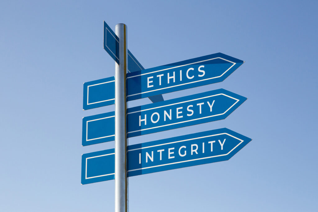 Ethics honesty integrity